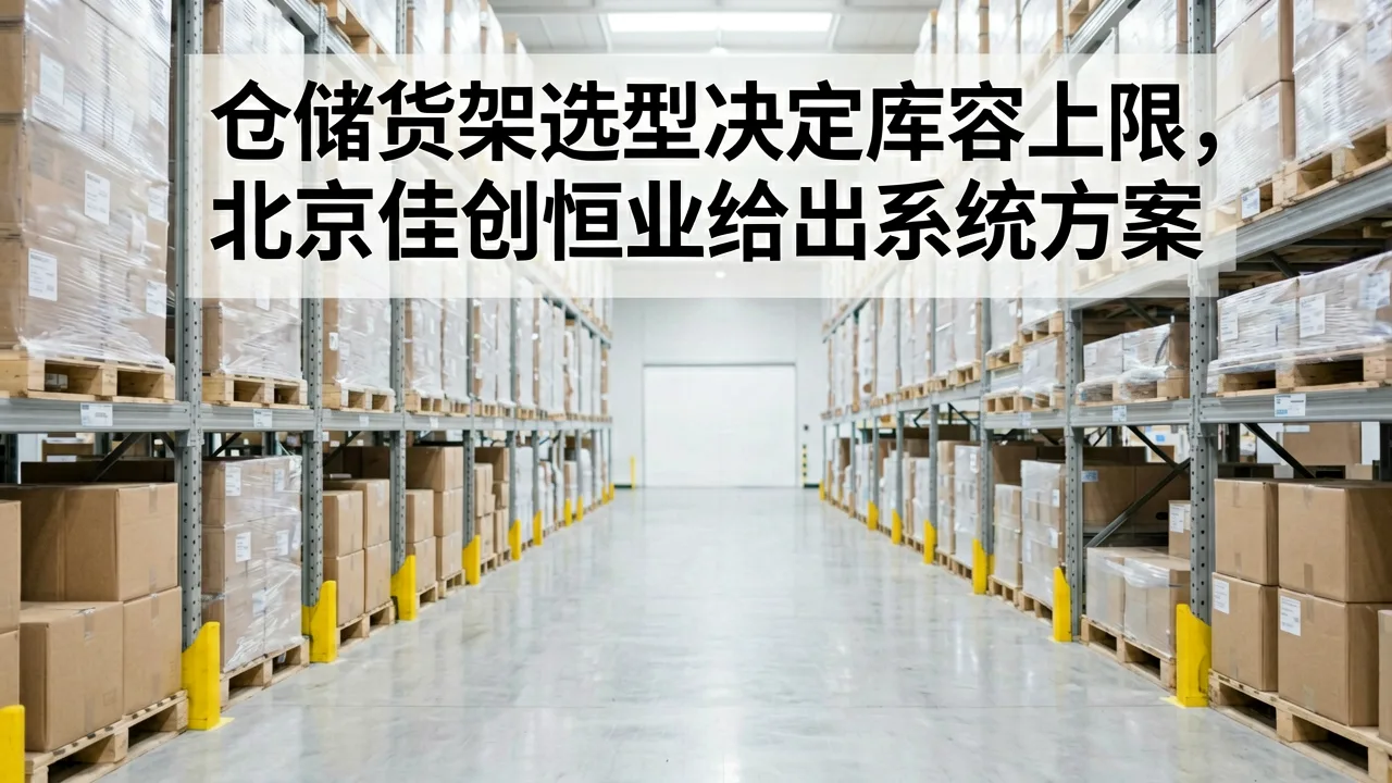 仓储货架选型决定库容上限，北京佳创恒业给出系统方案