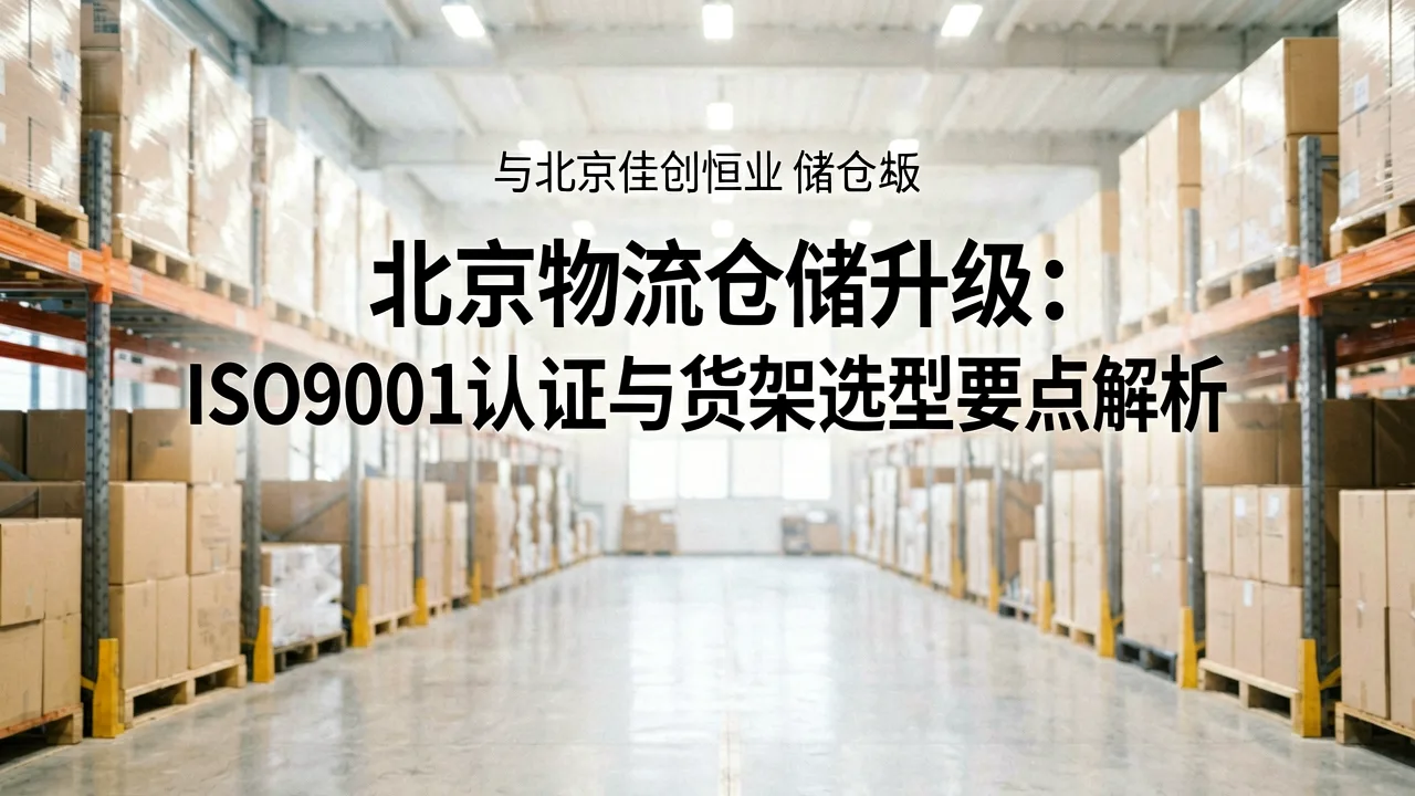 北京物流仓储升级:ISO9001认证与货架选型要点解析